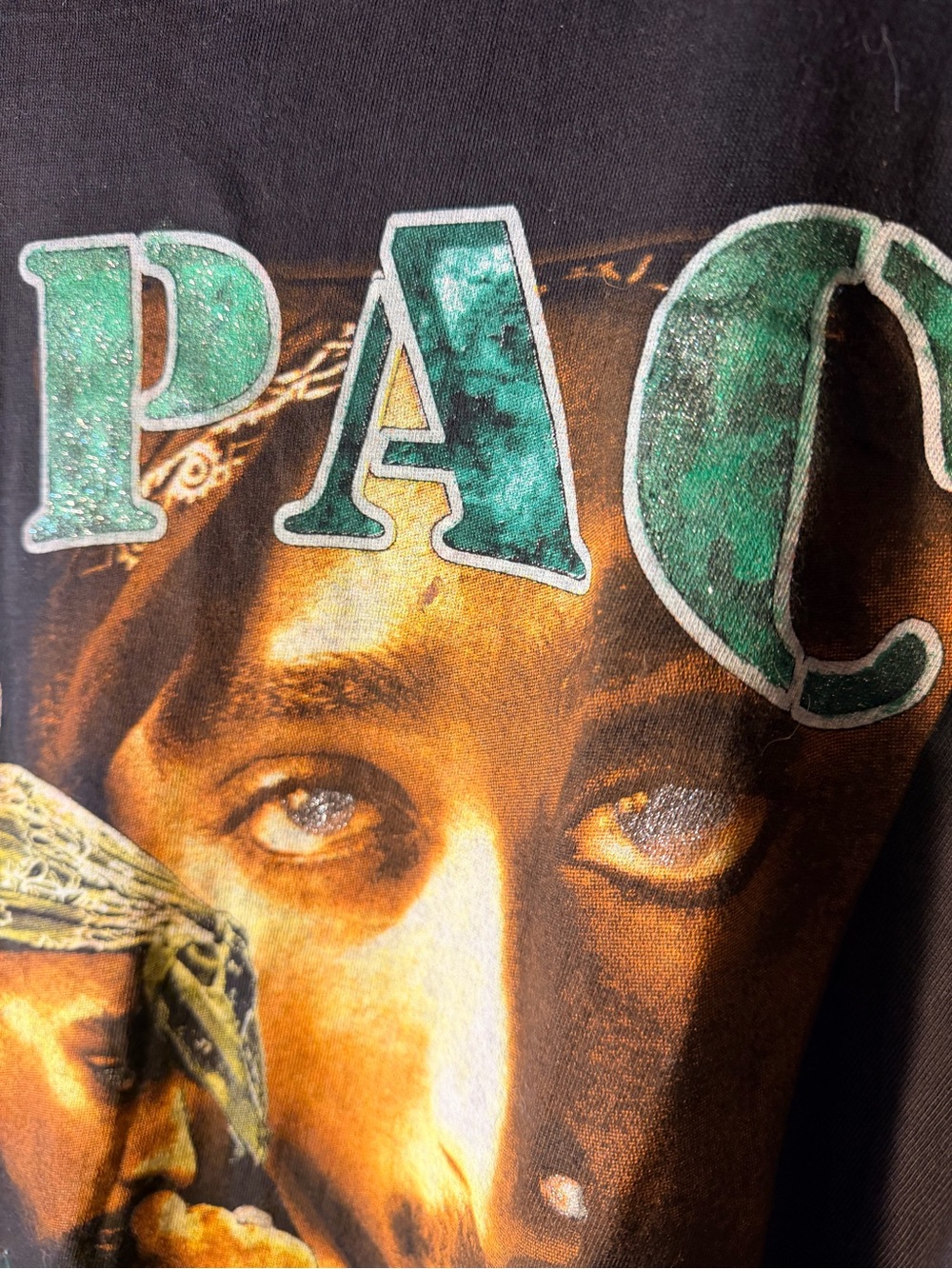 VINTAGE š„ RARE š„ 1995 š„ 2Pac Shakur California Love I Aināt Mad At Cha Rap Tee - Picture 3 of 12